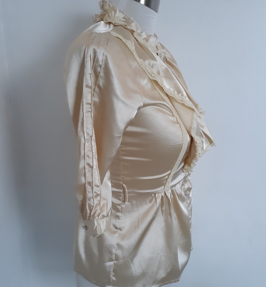 Ruffle Design casual blouse - Picture 4 of 8